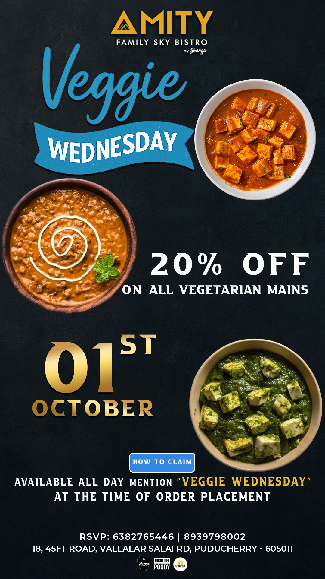 Veggie Wednesday - Amity Sky Bistro