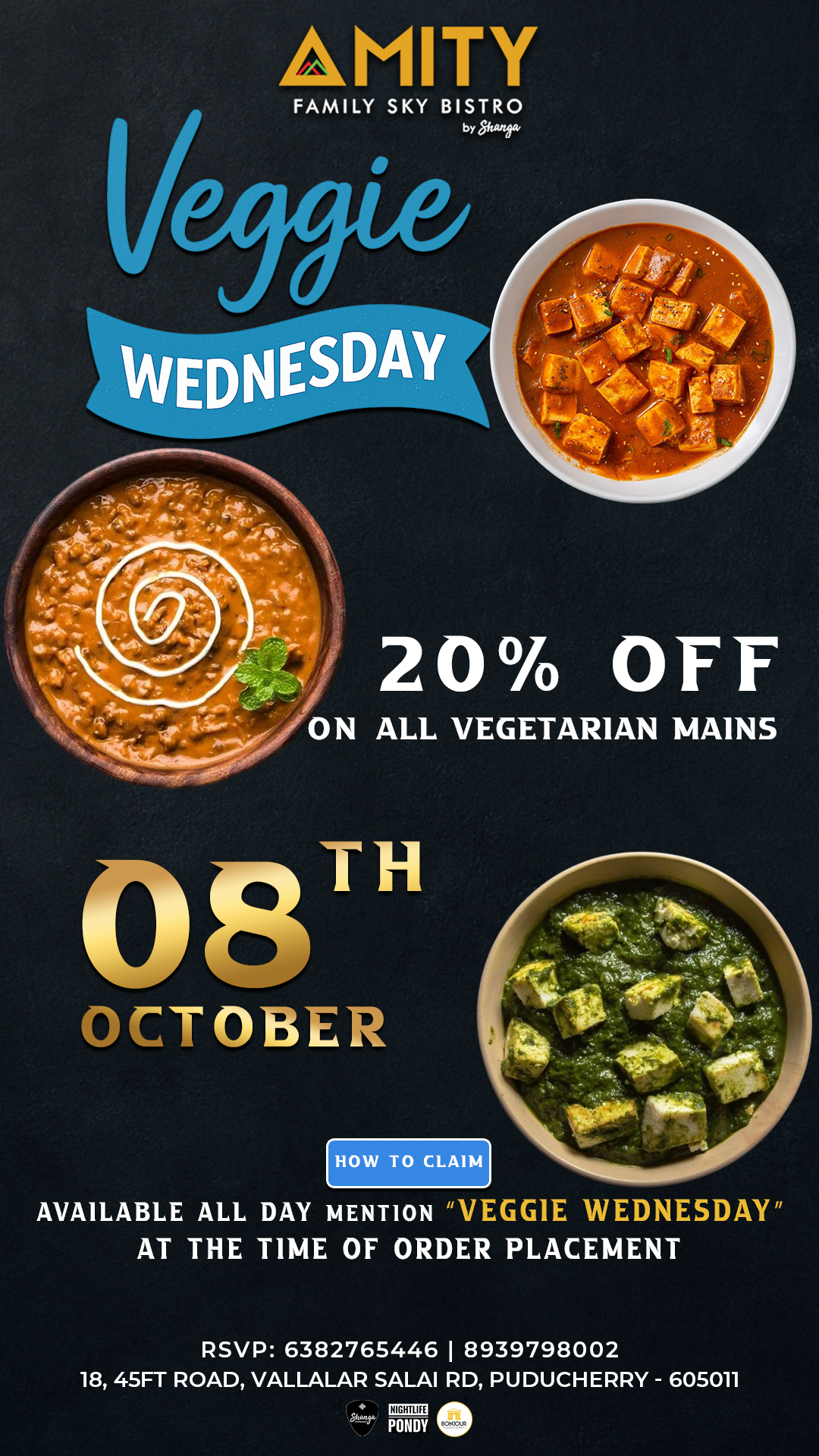 Veggie Wednesday - Amity Sports Cafe
