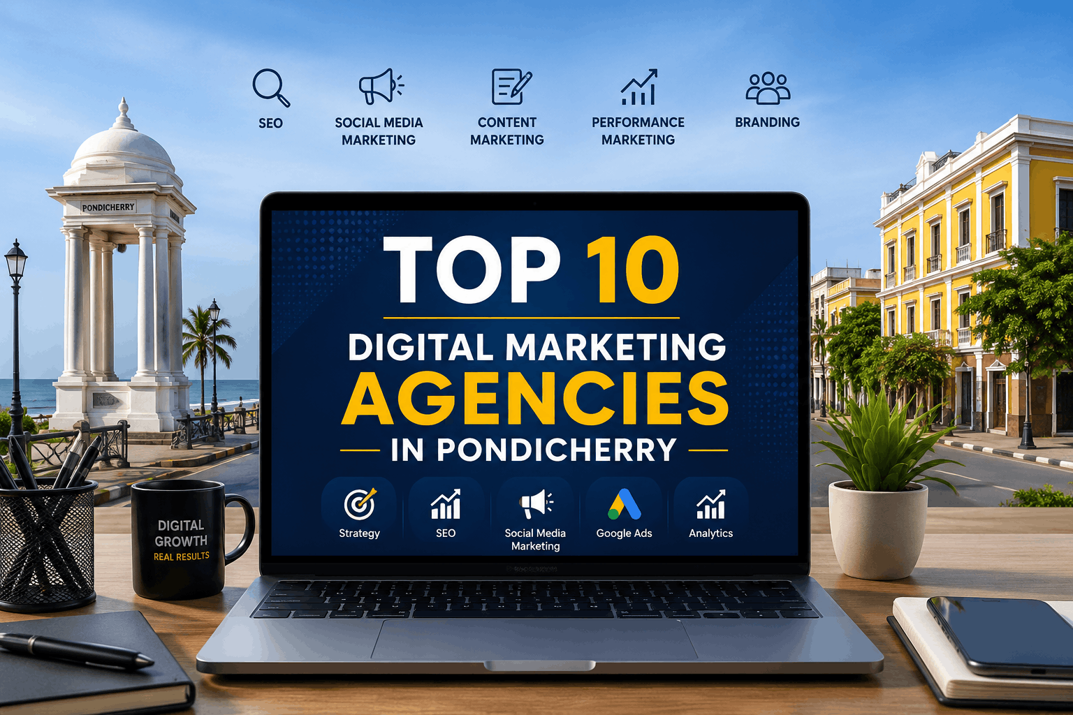 Top 10 Digital Marketing Agencies in Pondicherry